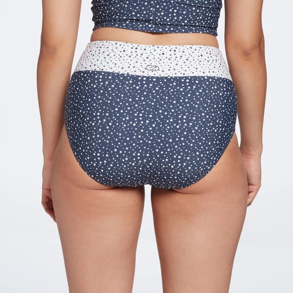 NWT CALIA Women's Wide Band High Rise Swimsuit Bottoms - Picture 2 of 4